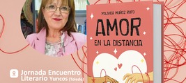 Firma de libros de Amor en la distancia en Yuncos, Toledo