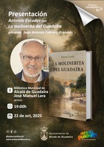 Antonio Escuder presentar La Molinerita del Guadaíra en Alcalá de Guadaíra