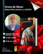 Presentación de Celeste en la Jornada de encuentro literario de Yuncos, Toledo