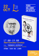 Poemario esférico en la Feria del libro de Sevilla 2025