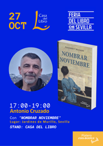 Nombrar noviembre en la Feria del libro de Sevilla 2025