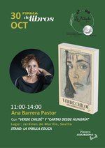 Verde Chiloé y Cartas desde Hungría en la Feria del libro de Sevilla 2025