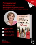 Firma de libros Nunca dudes del amor (bilogía Amor y amistad) en CDL Málaga