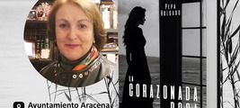 Pepa Holgado firma "La corazonada de Rosa" en el Ayuntamiento de Aracena