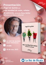 Ángel de Quinta presenta su nueva obra Una Navidad de estas en La Voz de Alcalá