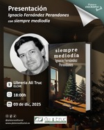 Presentación de Siempre mediodía en la Librería Ali Truc de Elche
