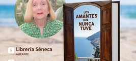 Firma de libros de Manuela Maciá con Los amantes que nunca tuve en Alicante