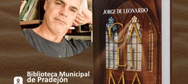 Presentación de Jorge de Leonardo con "Calima" en la Biblioteca Municipal de Pradejón