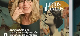 Presentación de "Lirios Blancos" de Cris Bernardó en Antiguo Salón de Plenos de la Diputación provincial de Zaragoza