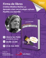 Firma de Libros de Cristina Medina en la Librería San Pablo de Sevilla