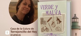 Firma de ejemplares de Verde y Malva en Casa de la cultura de Torrejoncillo del Rey en Cuenca