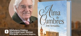 José Serradilla presenta Alma de Cumbres en la Biblioteca Pública Municipal "Juan Gómez Márquez" de Cumbres Mayores