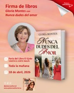 Firma de libros Nunca dudes del amor (bilogía Amor y amistad) en Feria del Libro de El Ejido