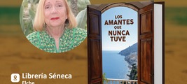 Firma de libros de Manuela Maciá con Los amantes que nunca tuve en Elche