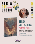 Belén Valenzuela firma "El país de Lauz" en Feria del libro de Lozoyuela 
