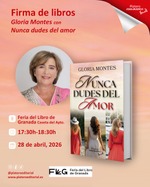 Firma de libros Nunca dudes del amor (bilogía Amor y amistad) en FDL de Granada