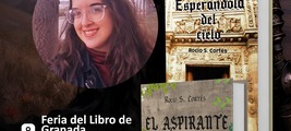 Firma de ejemplares de Aspirante a caballero en la Feria del Libro de Granada