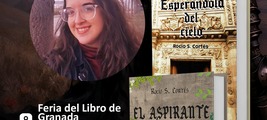 Firma de ejemplares de Esperándola del cielo y Aspirante a caballero en la Feria del Libro de Granada