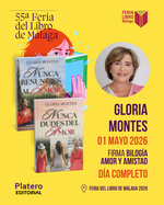 Gloria Montes con su bilogía Amor y amistad en Feria del Libro de Málaga
