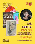 Firma de ejemplares de Verde Chiloé y Cartas desde Hungría en la Feria del Libro de Granada