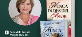 Gloria Montes con su bilogía Amor y amistad en Feria del Libro de Málaga