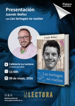 Presentación de "Las tortugas no vuelan" en Cafetería La Lectora en Cádiz