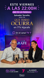 Salvador Terceño presenta Que todo ocurra en 7TV Aljarafe este viernes