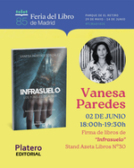 Presentación de Infrasuelo, los túneles de Albor en Feria del Libro de Madrid