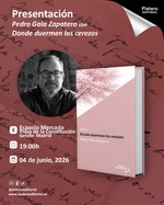 Presentación de Donde duermen los cerezos en Getafe (Madrid)