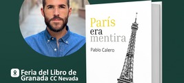 Firma de libros de Pablo Calero con "Paris era mentira" en CDL Granada