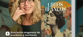 Firma de "Lirios Blancos" y otros libros de Cris Bernardó en Feria del Libro de Zaragoza