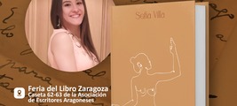Firma de ejemplares de Desnuda en Feria del Libro de Zaragoza