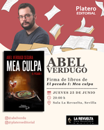 Abel Verdugo presenta "El pecado I: Mea culpa" en Sala La Revuelta de Sevilla
