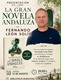 Fernando Solís con La gran novela andaluza en Biblioteca Municipal de Lupe
