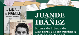 Firma de "Las tortugas no vuelan"  y "La niña de Manoli" en Casa del Libro de Granada