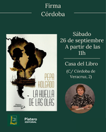 Pepa Holgado firma "La huella de las olas" en la Casa del Libro de Córdoba