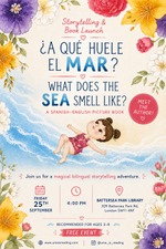Storytelling and Book Launch del cuento ¿A qué huele el mar? en Londres, Inglaterra