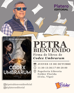 Firma de Codex Umbrarum en Coia, Vigo