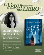 Almudena Mogica firmará en la Feria del libro de Jerez 2026