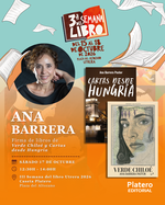 Ana Barrera estará en la 3.ª Semana del Libro de Utrera