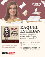  Luisa, ¿dónde has puesto tu sonrisa? en la Feria del Libro de Toledo de 2026