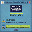 CONVOCATORIA POLICÍA NACIONAL 2019