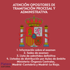 ULTIMAS NOVEDADES EXAMEN  TRAMITACIÓN PROCESAL Y ADMINISTRATIVA
