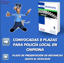 CONVOCATORIA DE PLAZAS PARA POLICÍA LOCAL EN CHIPIONA
