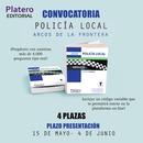 PUBLICADAS 4 PLAZAS POLICÍA LOCAL ARCOS DE LA FRONTERA