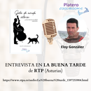 ENTREVISTA RADIOFÓNICA A ELOY GONZÁLEZ, AUTOR DE GATOS DE MIRADA INTERIOR