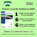 POLICIA LOCAL DE ANDALUCÍA 2020: PRUNA, LEPE Y CORIA DEL RÍO