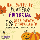 HALLOWEEN EN PLATERO EDITORIAL: 5% DE DESCUENTO