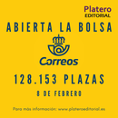 ABIERTA LA BOLSA DE CORREOS: ¡128.153 PLAZAS!