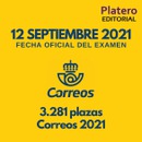 EXAMEN DE CORREOS 12 DE SEPTIEMBRE